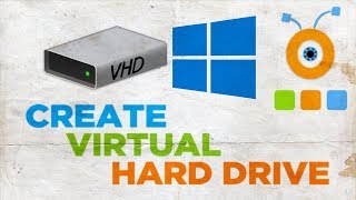 How to Create a Virtual Hard Drive VHD in Windows 10 [upl. by Meek305]