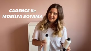 CADENCE İLE MOBİLYA BOYAMA  Vernik Uygulaması Nasıl Yapılır [upl. by Chita]