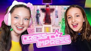 I PLAYED DRESS TO IMPRESS WITH A SUBSCRIBER ROBLOX [upl. by Wiley]