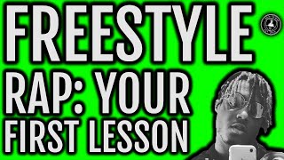 HOW TO FREESTYLE For Beginners Your FIRST Lesson [upl. by Alram580]