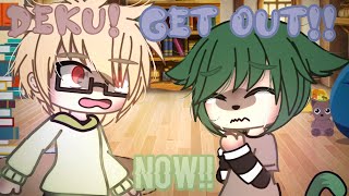 «Deku Get out Now» BkDk🧡💚 Pet Deku AU Neko Deku 🐱💚Angst Read Description ❤︎ [upl. by Hans]