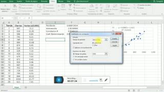 Sección 212 Ejercicio 01 Regresión y correlación en Excel [upl. by Niassuh]