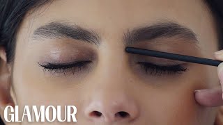 How to Shape Your Eyebrows  Glamour [upl. by Eivol]