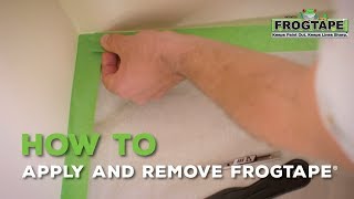 How to Apply and Remove FrogTape® [upl. by Akapol35]