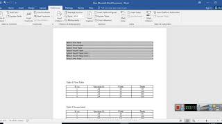 How to continue a Table over multiple pages in MS word [upl. by Lamrouex]