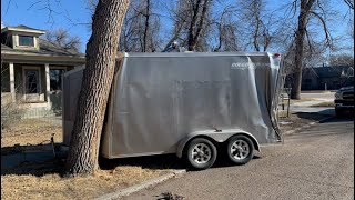 Enclosed Trailer Rebuild Part 1 [upl. by Aissak]