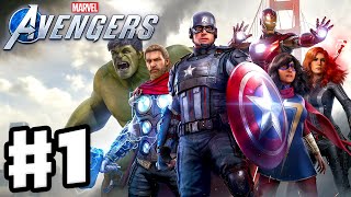 Marvels Avengers  Gameplay Walkthrough Part 1  Campaign Story Mode Intro PS4 [upl. by Valeria354]