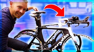 Whats The Difference Between A Triathlon Bike vs A Regular Road Bike  Triathlon Taren [upl. by Rutger]