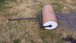 Walec do trawnika DIY  Lawn roller DIY [upl. by Jobe]