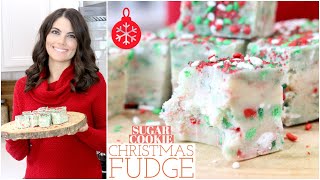 Christmas Fudge Recipe  ONLY 4 Ingredients [upl. by Quirk]