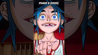 Evolution of 2D Gorillaz 20012023 [upl. by Nnaael]