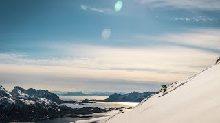 Skitouren in Norwegen auf den Lofoten [upl. by Eelyahs]