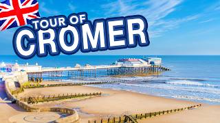 CROMER  Full tour of the seafront in Cromer Norfolk  4k Virtual Walk [upl. by Merridie]