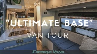 Sprinter 170quot Van Conversion With Full Bathroom TOUR [upl. by Orimar]