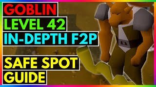 OSRS  F2P   How To Safe Spot Level 42 Hobgoblins In The Edgeville Dungeon   NOT PATCHED [upl. by Lilla868]