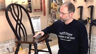 How to Repair Wobbly Chairs Properly  Furniture Restoration Techniques [upl. by Aihsenet360]