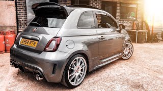 The Worlds FASTEST Abarth 695 Biposto MTA 300 BHP [upl. by Tarrah]