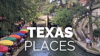 10 Best Places to Visit in Texas  Travel Video [upl. by Hendrik424]