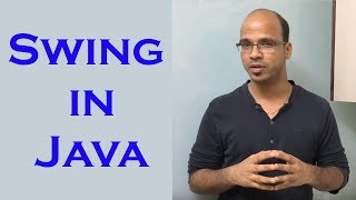 Introduction to Swing in Java  Free Java Course [upl. by Maisie]