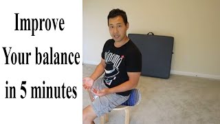 IMPROVE BALANCE with this Simple Feldenkrais Exercise [upl. by Siraval941]