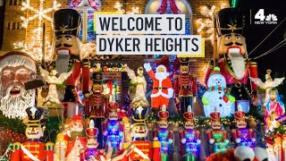 Dyker Heights Christmas Lights 2022 Brooklyn  NBC New York [upl. by Parsifal]