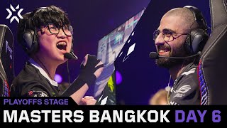 VALORANT Masters Bangkok  Playoffs  Day 1 [upl. by Anaeerb]