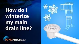 How do I winterize my main drain line [upl. by Sivia]