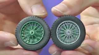 How to make a metaltension spoke wheel  Great Guide Plastic Models [upl. by Riley765]