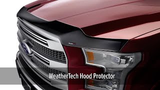 Hood Protector Installation  WeatherTech [upl. by Havot]