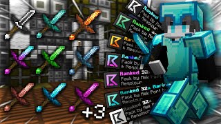 Ranked 32x FULL RECOLORS PORT by Mek  MCPE PVP TEXTURE PACK [upl. by Seif]