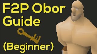 F2P Obor Beginner Guide  OSRS 2020 Ironman [upl. by Lerraf]