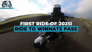 First ride of 2025 winnatspass [upl. by Anirhtak]