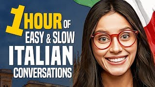 Learn ITALIAN A 1HOUR Beginner Conversation Course for daily life  OUINOcom [upl. by Eremihc]