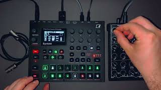 Elektron Syntakt  Faderfox PC4  Jam 03  Hypnotc Raw Techno [upl. by Aruat]