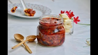 രുചിയൂറും വെളുത്തുള്ളി അച്ചാർ  Easy Tasty Garlic Pickle  Veluthulli Achar Kerala Style  Ep382 [upl. by Anirehtak]