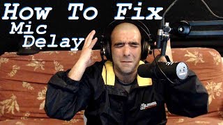 How to fix mic delay in headphones Audio Interface low latency settings [upl. by Camfort]