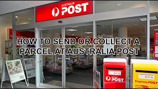 Life in Australia  Post How to Send and Collect a Parcel [upl. by Armallas]