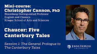 Session 1 Chaucer Five Canterbury Tales [upl. by Rab]