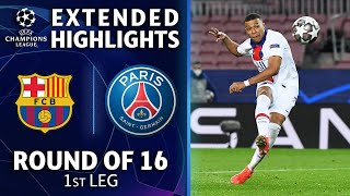 Barcelona vs Paris SaintGermain Extended Highlights  UCL on CBS Sports [upl. by Cindee433]