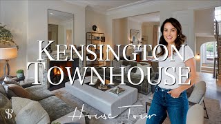 HOUSE TOUR  LUXURY KENSINGTON TOWNHOUSE PART 1  INTERIOR DESIGN [upl. by Salchunas]