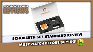 Schuberth SC1 Standard Review WATCH BEFORE YOU BUY [upl. by Kala]