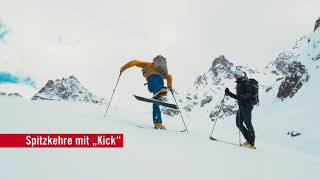 Skitourentipps  Teil 3 Geh und Abfahrtstechnik  Mein Montafon Expertentipp [upl. by Mcginnis]