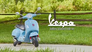 Vespa 6V Battery Rideon  Huffy [upl. by Sasnett477]