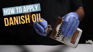 How to Apply Danish Oil for Beginners [upl. by Sorenson206]