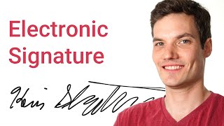 How to make Electronic Signature [upl. by Nyrac]