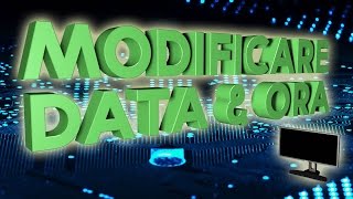 Come Modificare Data e Ora in Windows 10 [upl. by Barling]