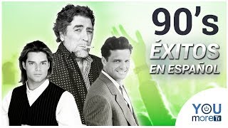 ÉXITOS DE LOS 90  1 Hora de Música en español [upl. by Steffy]