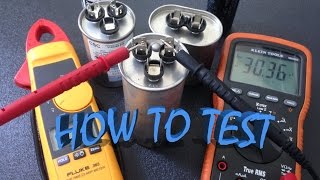 How to test capacitor [upl. by Ellegna]