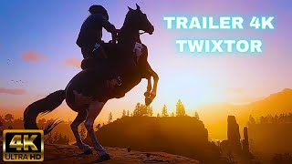 Arthur Morgan Twixtor Scenepack from RDR2 Trailers 4K 60FPS [upl. by Els]