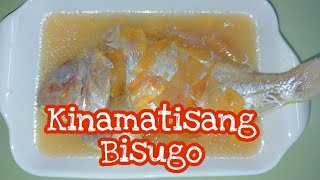 Kinamatisang Bisugo Fish Soup  How to cook Kinamatisang Bisugo  Quick and Easy Recipe [upl. by Orlanta319]